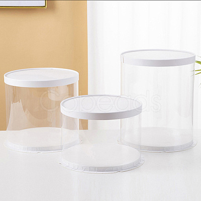 Clear Plastic Tall Cake Boxes BAKE-PW0001-453A-F-01-1