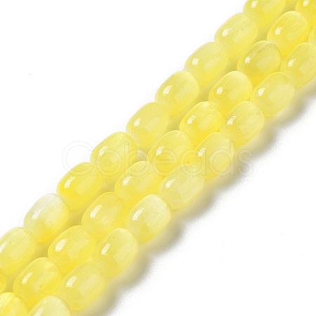 Natural Selenite Beads Strands G-F750-07-1