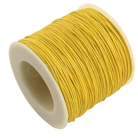Eco-Friendly Waxed Cotton Thread Cords YC-R008-1.0mm-110-1