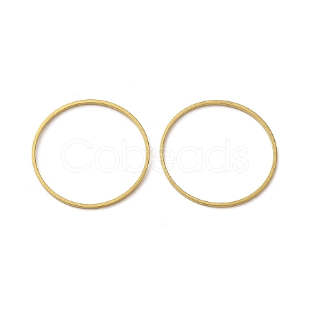 Brass Linking Rings KK-K357-05C-G-1