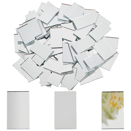 Olycraft 150Pcs Glass Mosaic Pieces DIY-OC0012-33F-1