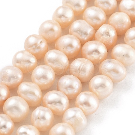 Natural Cultured Freshwater Pearl Beads Strands PEAR-C003-16A-1