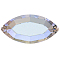 Preciosa&reg MAXIMA Crystal Fancy Stones, Czech Crystal, 435 14 615 Navette(Horse Eye), Dura Foiling, 00030 200 Crystal AB, 15x7mm