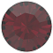 Preciosa&reg MAXIMA Crystal Round Stones, Czech Crystal, Dura Foiling, Round(431 11 615 Chaton), 90090 Siam, SS39(8.15~8.4mm)