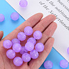 Imitation Jelly Acrylic Beads X-MACR-S373-11-E04-6