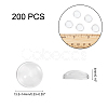 ARRICRAFT Transparent Glass Cabochons GGLA-AR0001-04A-2