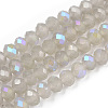 Electroplate Glass Beads Strands EGLA-A034-J6mm-L09-1