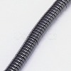 Non-magnetic Synthetic Hematite Beads Strands G-J164A-3mm-02-3