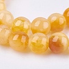 Two Tone Natural Jade Bead Strands G-R165-8mm-M1-3