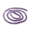 Natural Amethyst Beads Strands X-G-B037-02A-2