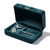 Rectangle Iron Covered with Velvet Jewelry Set Storage Boxes CON-K002-07C-3