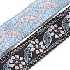 Ethnic Style Embroidery Polyester Ribbons OCOR-WH0077-30C-2