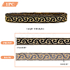 Ethnic Style Polyester Ribbon OCOR-WH0047-56C-02-2