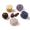 7 Chakra Natural Gemstone Healing Stones Sets G-PW0007-127-3