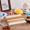Customized 9-Slot Wooden Quilting Ruler Storage Rack RDIS-WH0011-25-3