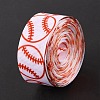 Baseball Pattern Heat Transfer Polyester Ribbons OCOR-WH0066-65D-2