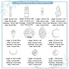 SUNNYCLUE DIY Jewelry Making Finding Kits STAS-SC0004-06-2