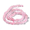 Natural Rose Quartz Beads Strands G-P497-01A-04-4