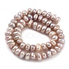 Natural Cultured Freshwater Pearl Beads Strands PEAR-C003-32C-3