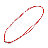 Korean Waxed Polyester Cord Necklace Making NJEW-JN02992-05-1