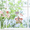 8 Sheets 8 Styles PVC Waterproof Wall Stickers DIY-WH0345-031-5