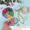 2 Bags Imitation Artificial Crystal Glass Beads GLAA-SZ0001-95A-06-3