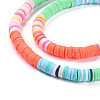 Handmade Polymer Clay Bead Strands CLAY-S096-030D-3