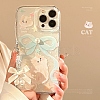 Cute Cartoon Cat TPU Plastic Mobile Phone Cover PW-WGF333E-06-3