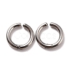304 Stainless Steel Clip-on Earrings EJEW-Z014-01D-P-1