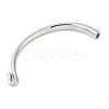 Non-Tarnish 304 Stainless Steel Hook and S-Hook Clasps STAS-U006-01B-P-1