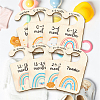 Wood Baby Closet Size Dividers AJEW-WH0353-001-4