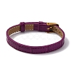 Leather Textured Watch Bands AJEW-K232-01G-10-2