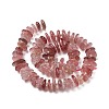 Natural Straswberry Quartz Beads Strands G-D480-A14-2