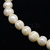 Natural Cultured Freshwater Pearl Beads Strands PEAR-L001-H-14-01-2
