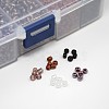1 Box Dark Color 6/0 Glass Seed Beads SEED-X0020-B-3