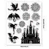 Rubber Clear Stamps DIY-WH0251-019-2