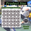 Olycraft 26 Sheets 2 Styles PVC Plastic Waterproof Stickers DIY-OC0004-24B-2