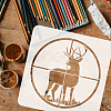 PET Hollow Out Drawing Painting Stencils DIY-WH0391-0484-3