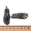 Natural Labradorite Carved Big Pendants G-B085-14P-3