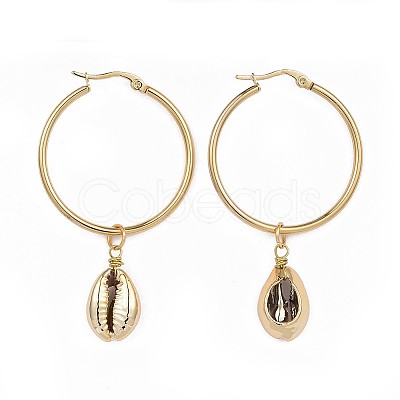 304 Stainless Steel Hoop Earrings X-EJEW-JE03173-1