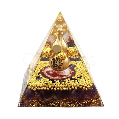 Orgonite Pyramid Resin Energy Generators PW-WGD459A-01-1