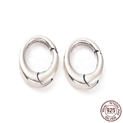 925 Sterling Silver Spring Gate Rings STER-D036-13AS-01-1