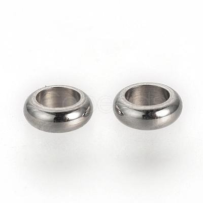 Tarnish Resistant 201 Stainless Steel Spacer Beads STAS-R071-32-1