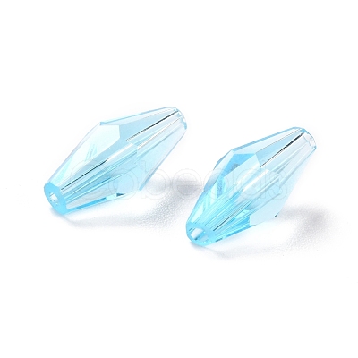 Transparent K9 Glass Beads GLAA-G078-A-17-1