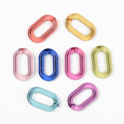 Transparent Acrylic Linking Rings OACR-T024-02-J-1