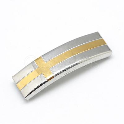 201 Stainless Steel Slide Charms STAS-T008-240-1