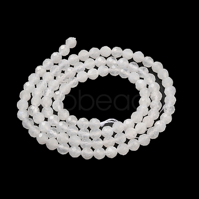 Natural Rainbow Moonstone Beads Strands G-B074-B07-03-1