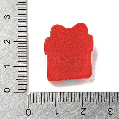 Christmas Theme Opaque Resin Decoden Cabochons CRES-B022-06A-1