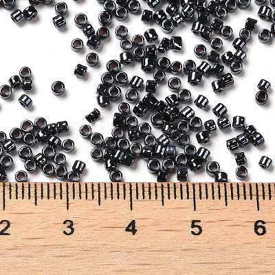 Electroplate Glass Seed Beads SEED-S042-01B-18-1