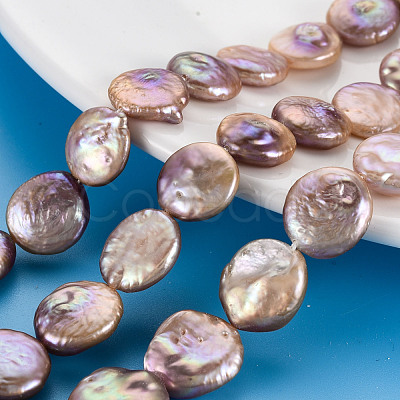 Natural Keshi Pearl Beads Strands PEAR-S018-03E-1